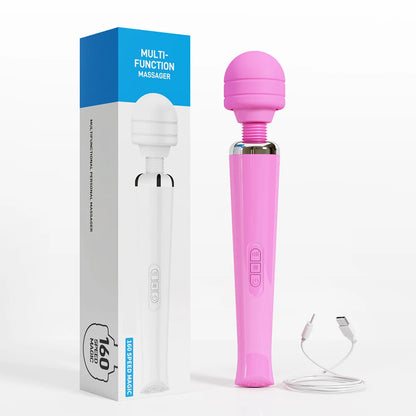 Powerful Magic Wand Vibrator for Woman