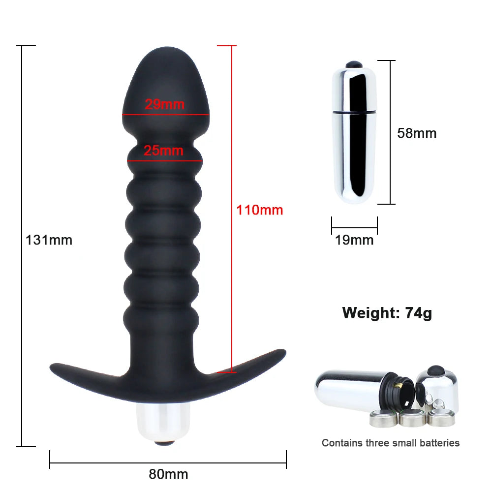 Anal Beads Butt Plug Strapon For Gays/Couple Men