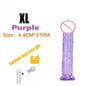 Dildos Sex Toys Dick Soft Female Vagina Clitoris  with Suction Cup 5 Colors