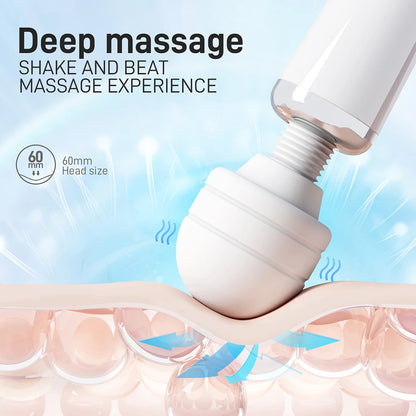 Powerful Magic Wand Vibrator for Woman