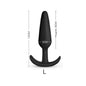 3 Different Size Anal Plug Soft Silicone