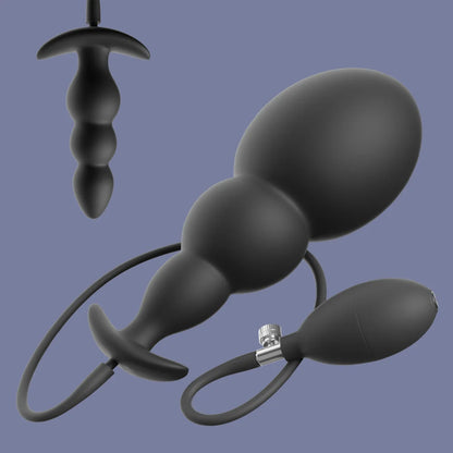 Expand Inflatable Anal Plug Huge Buttplug Big Anus Dilators Stimulate Sex Toys