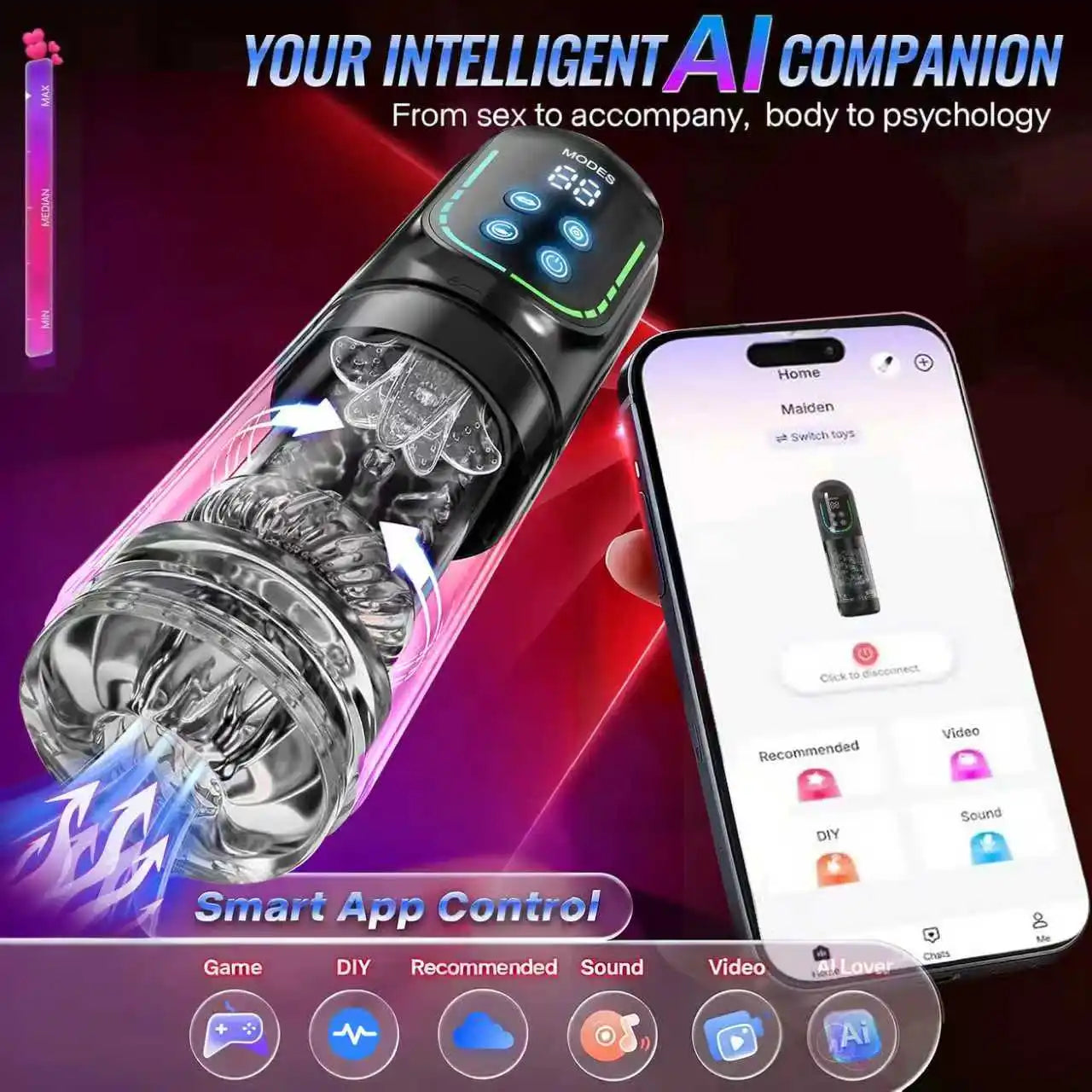 Automatic  Rotating Male Masturbator Licking Stroker Sucking Blowjob 100% Waterproof Pennis Pump