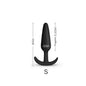 3 Different Size Anal Plug Soft Silicone