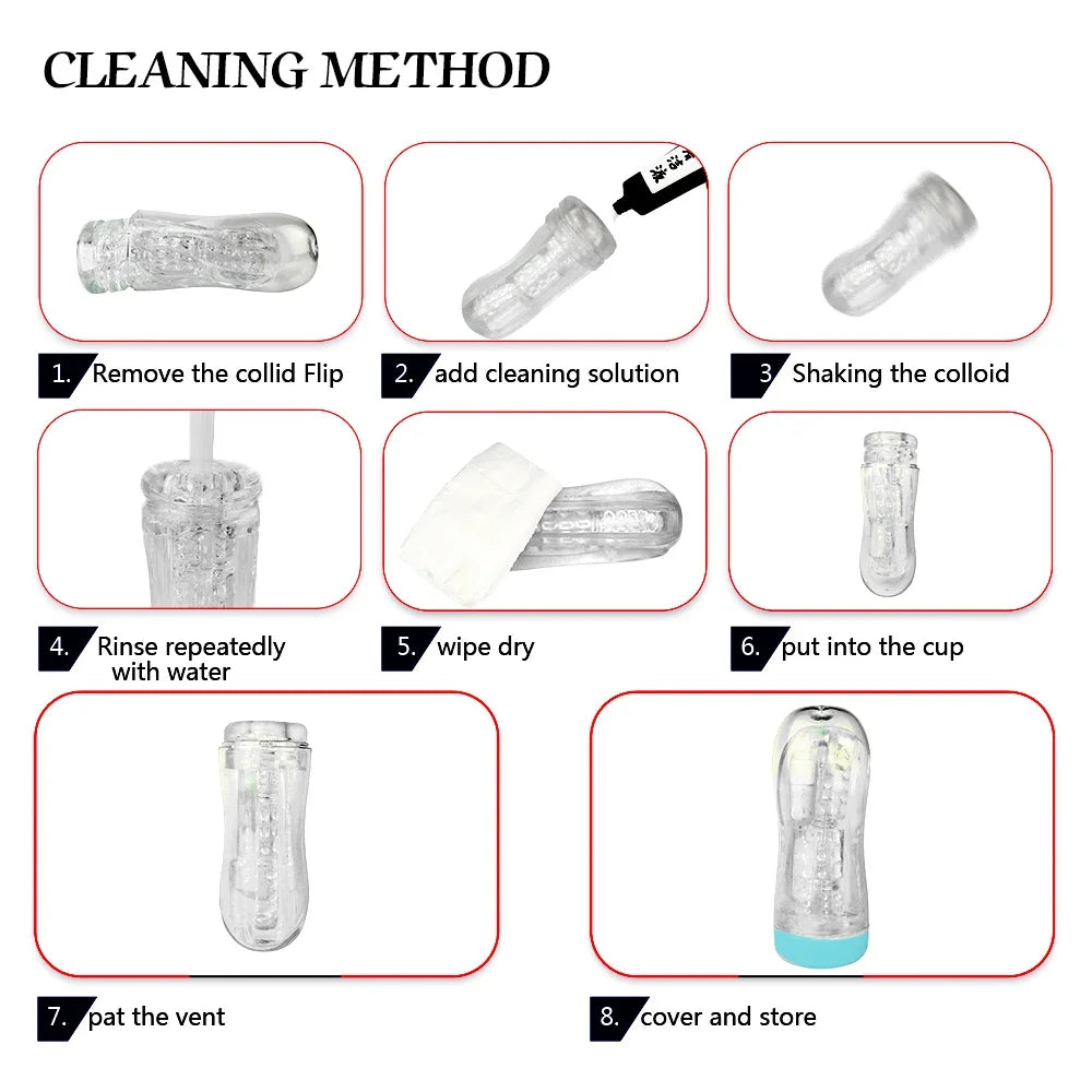 Soft Pussy Sex Toys Transparent Vagina supplies Vacuum Pocket Cup for Men