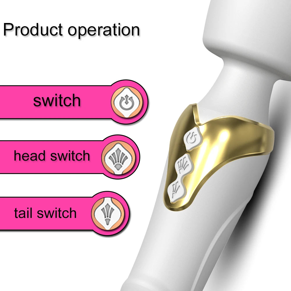 Vibrator Wand Clitoris Stimulator G Spot Vagina  for Woman