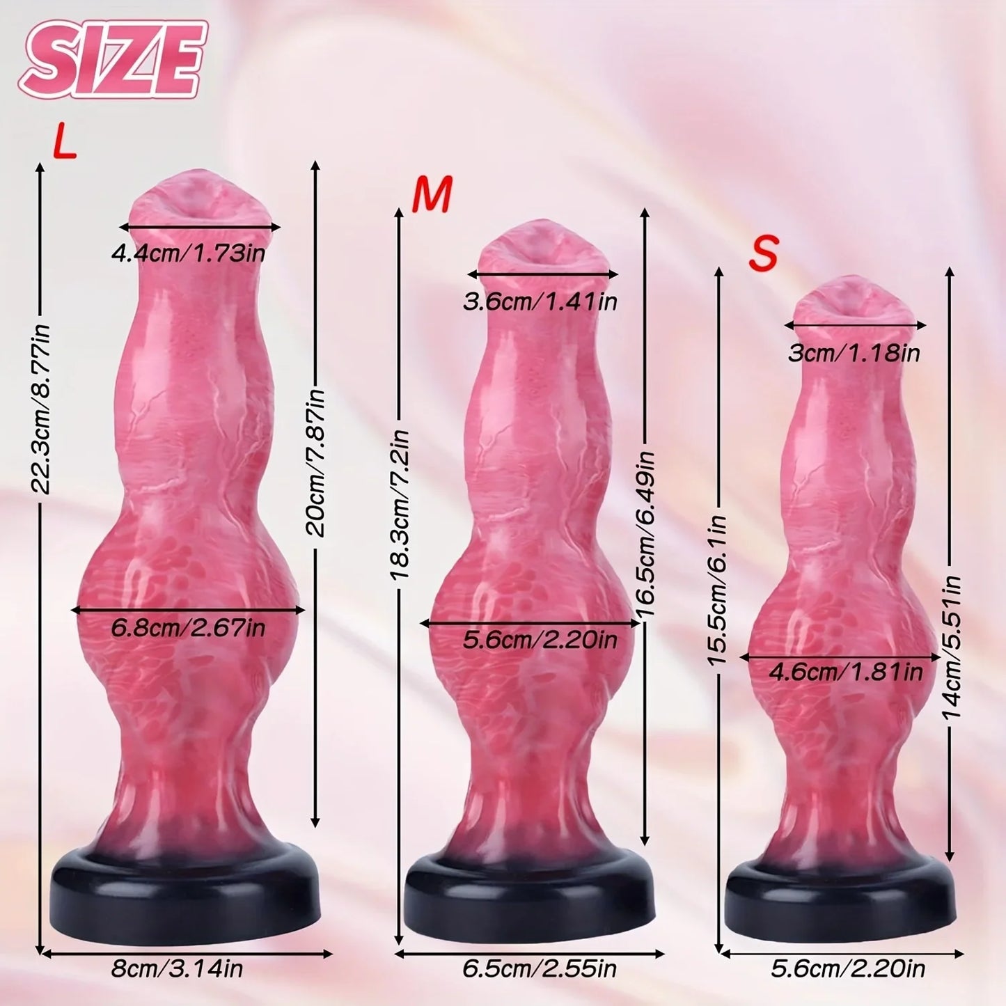 False anal plug animal dog suspension penis masturbation