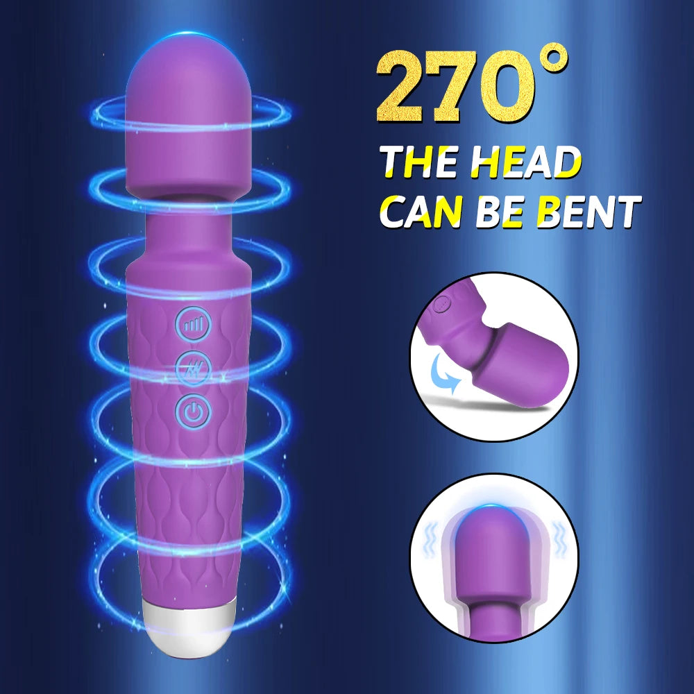 AV Vibrator Magic Wand Female Sex Erotic Product
