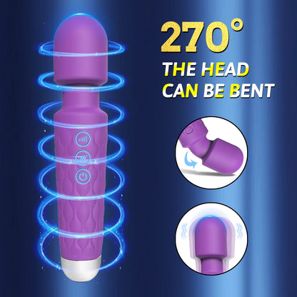 AV Vibrator Magic Wand Female Sex Erotic Product