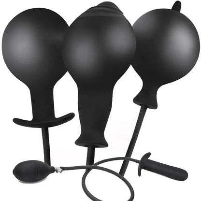 Expand Inflatable Anal Plug Huge Buttplug Big Anus Dilators Stimulate Sex Toys