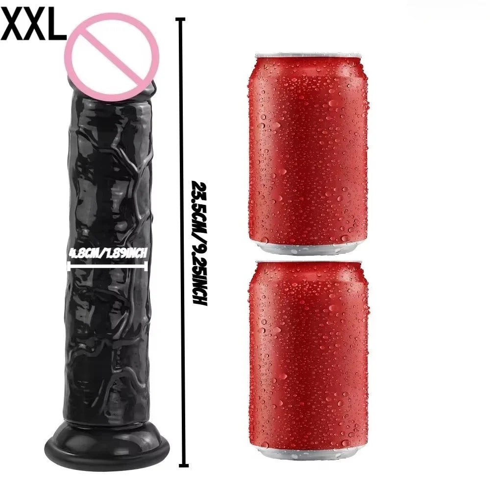 Dildos Sex Toys Dick Soft Female Vagina Clitoris  with Suction Cup 5 Colors