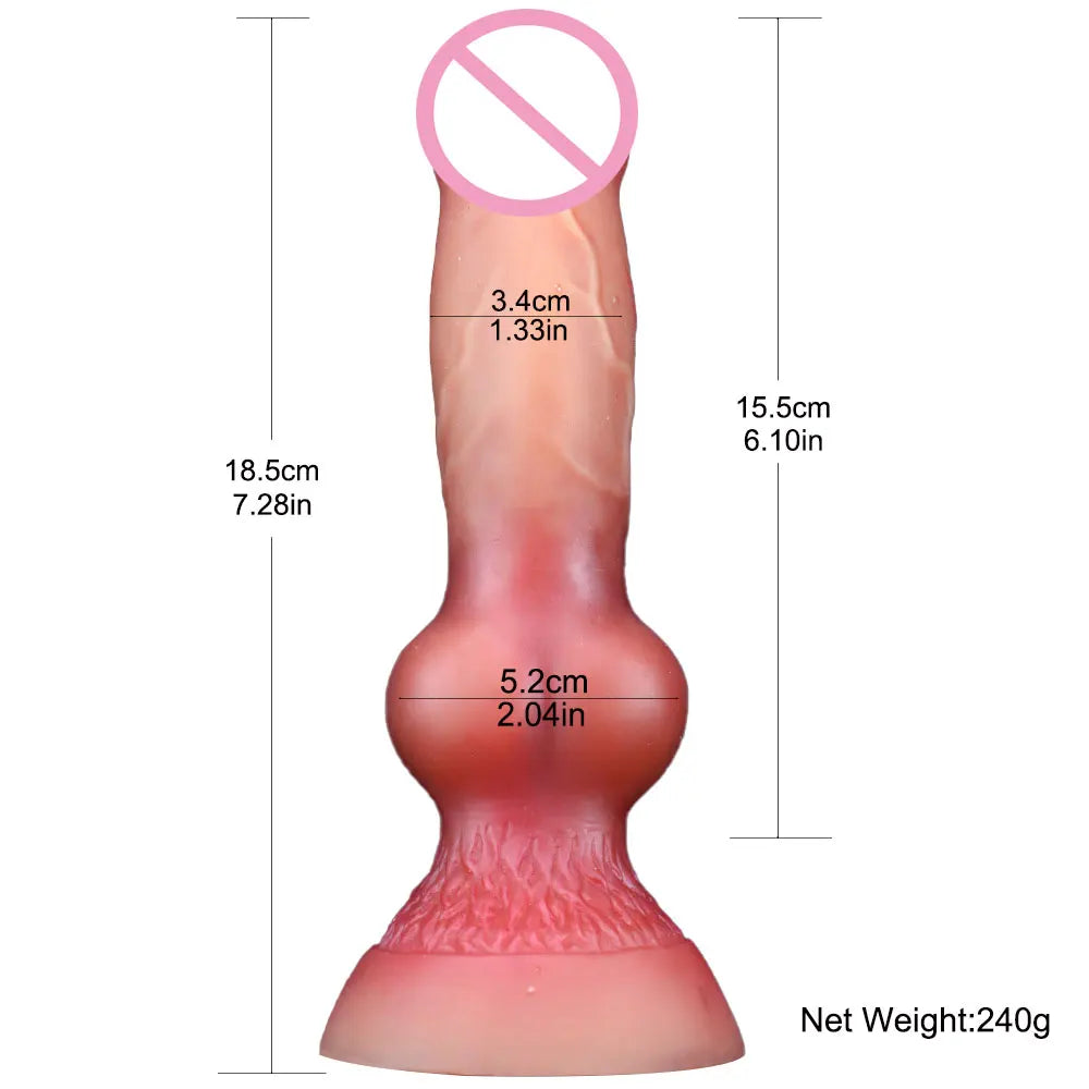 Animal Fox Dog Huge Dildos Erotic Dick