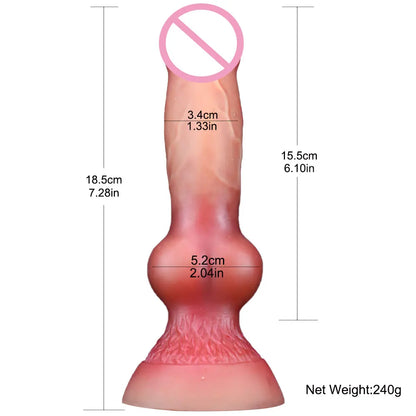 Animal Fox Dog Huge Dildos Erotic Dick