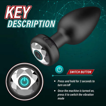 Anal Plug  for Men Women Butt Plug Men Prostate Massager for Women Men Gay