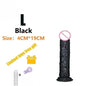 Dildos Sex Toys Dick Soft Female Vagina Clitoris  with Suction Cup 5 Colors