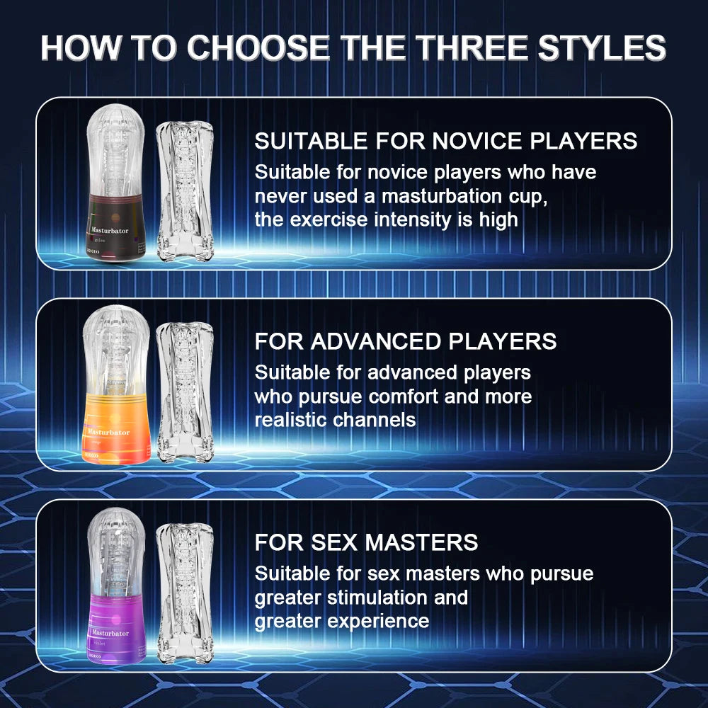Soft Pussy Sex Toys Transparent Vagina supplies Vacuum Pocket Cup for Men