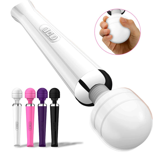 Powerful Magic Wand Vibrator for Woman