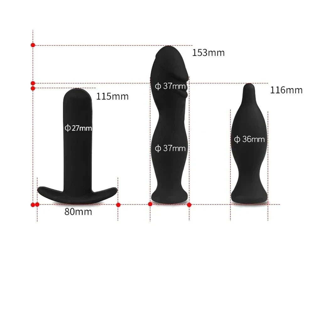 Expand Inflatable Anal Plug Huge Buttplug Big Anus Dilators Stimulate Sex Toys