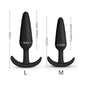 3 Different Size Anal Plug Soft Silicone