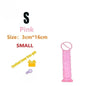 Dildos Sex Toys Dick Soft Female Vagina Clitoris  with Suction Cup 5 Colors