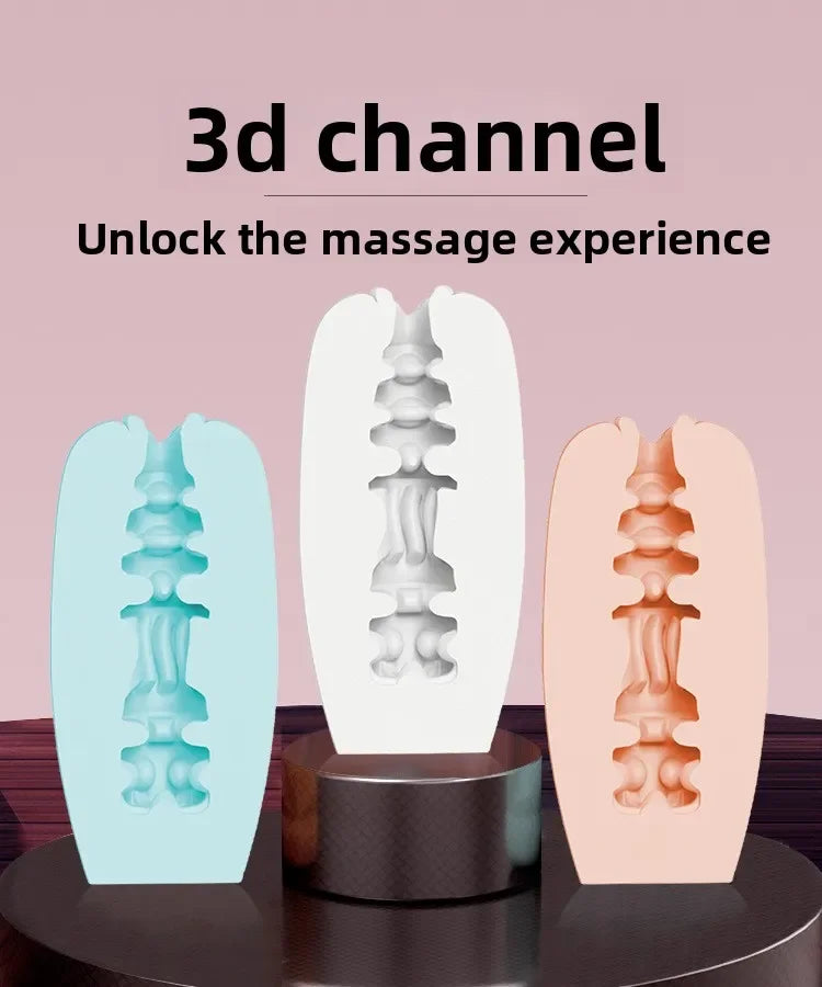 Male Masturbator Egg Silicone Penis Stroker Cup