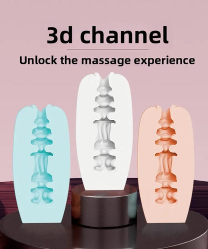 Male Masturbator Egg Silicone Penis Stroker Cup