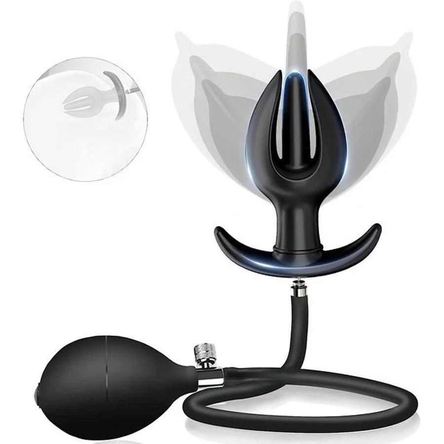 Expand Inflatable Anal Plug Huge Buttplug Big Anus Dilators Stimulate Sex Toys