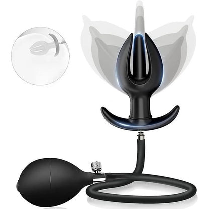 Expand Inflatable Anal Plug Huge Buttplug Big Anus Dilators Stimulate Sex Toys