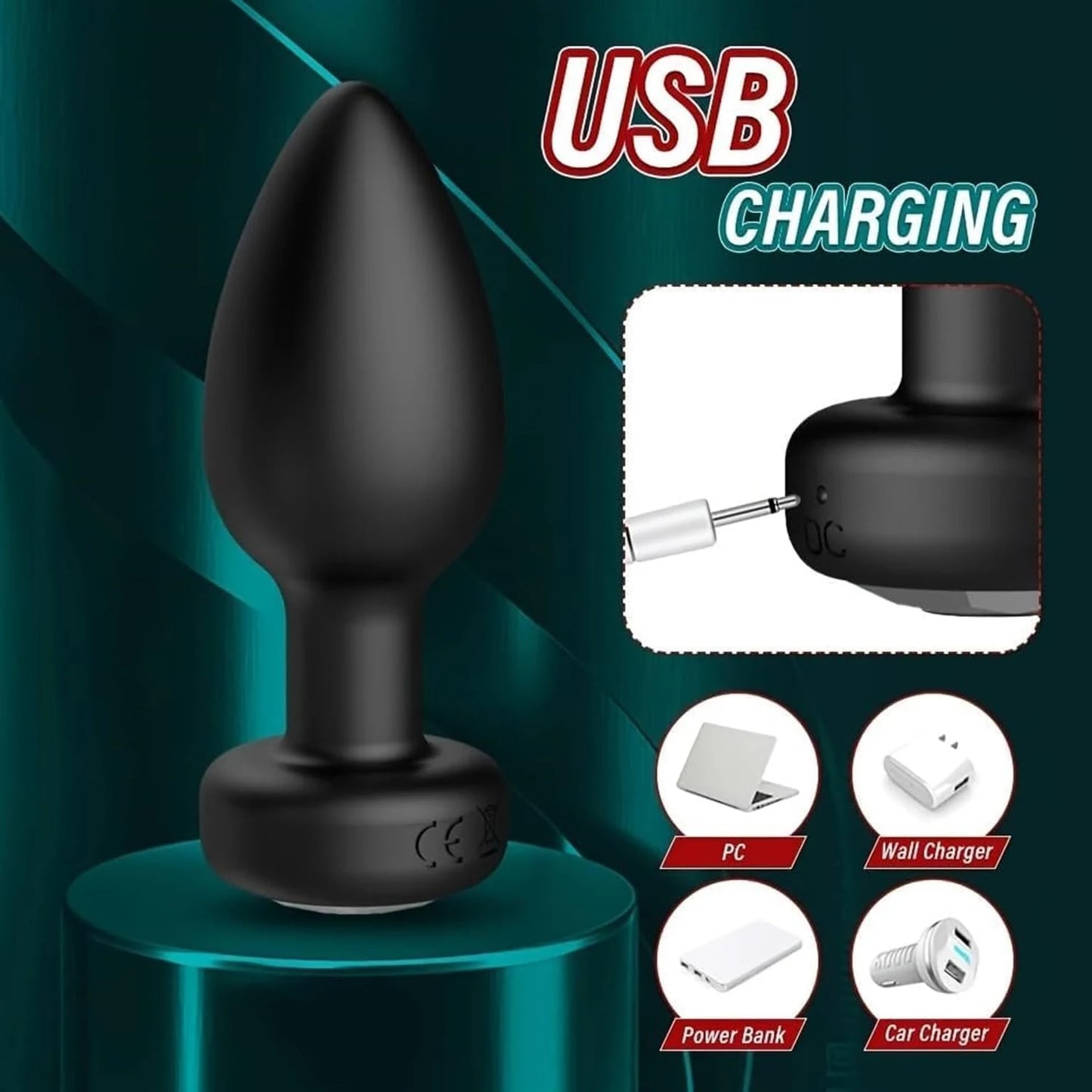 Anal Plug  for Men Women Butt Plug Men Prostate Massager for Women Men Gay