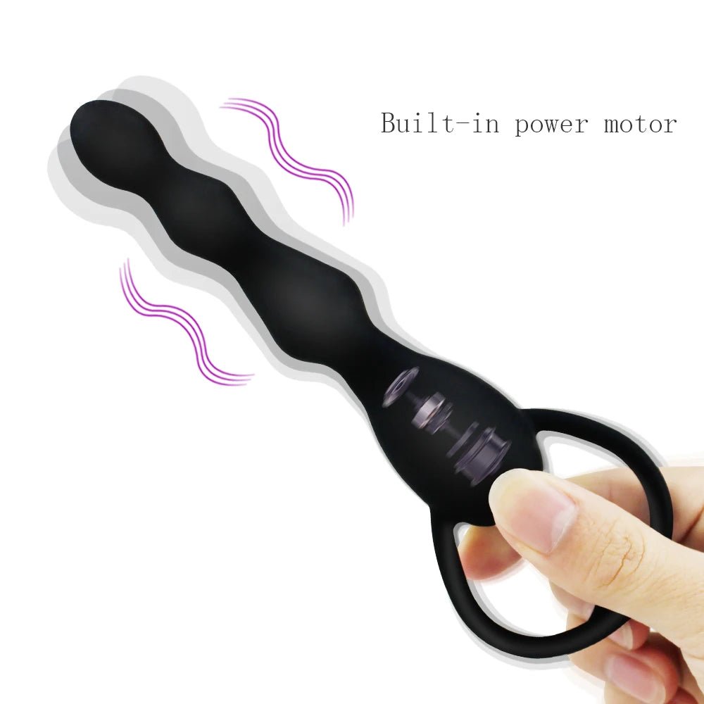 Anal Sex Toy for Women Anal Beads Smooth Butt Soft Silicone Couple Sex Goods - Physical intimacy