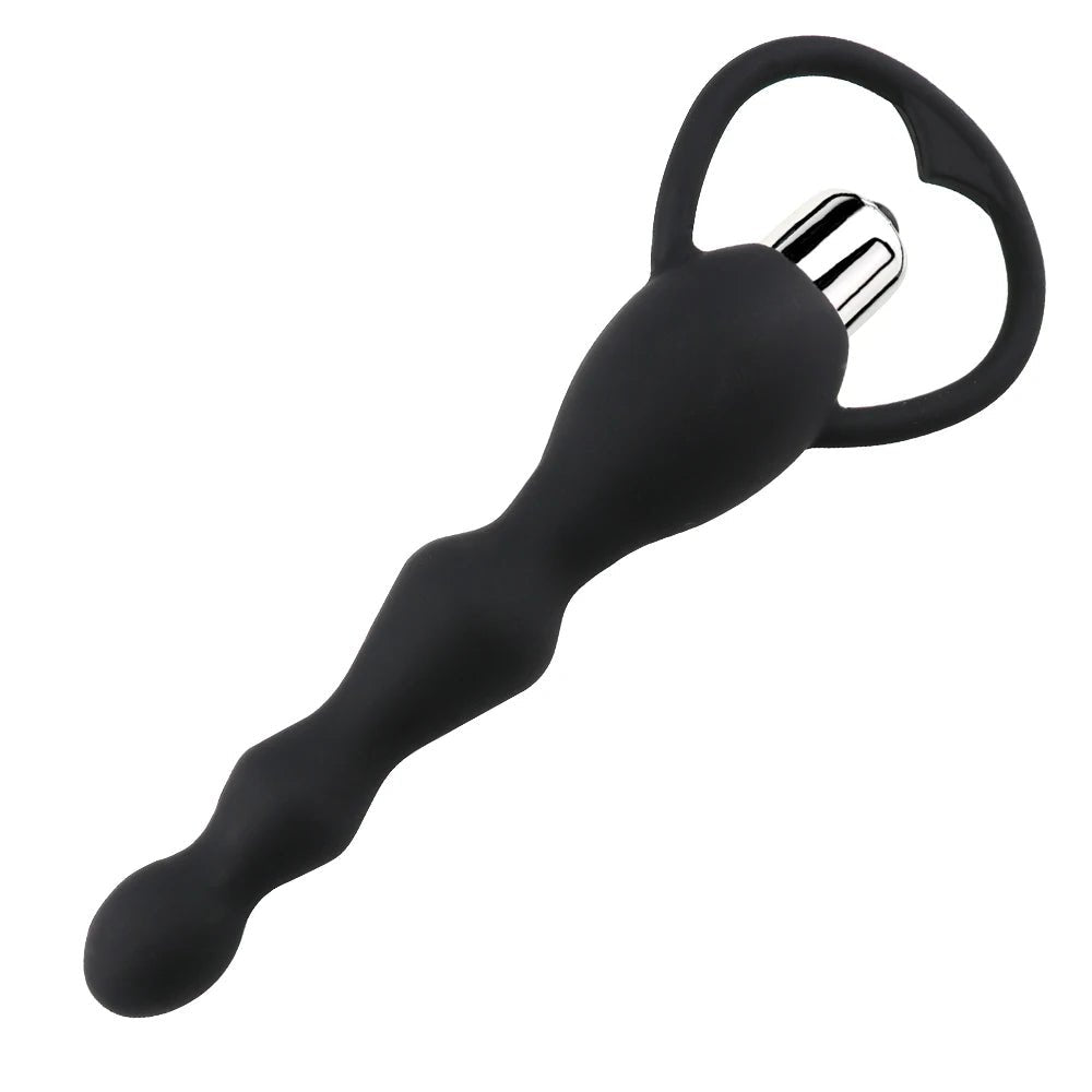 Anal Sex Toy for Women Anal Beads Smooth Butt Soft Silicone Couple Sex Goods - Physical intimacy