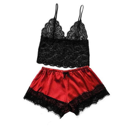 Women Luxury Bra Set Ladies Lingerie Set 2 Pieces Lace Bra And Panty Sets Strappy Lace Lingerie Set Lace Comfortable Polyester Sleepwear Underwear Tops Sets Lightweight Comfortable Design - Physical intimacy